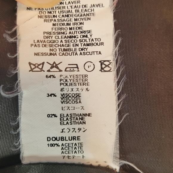 SINEQUANONE Blazer Jacket Brown Size M - Picture 8 of 8